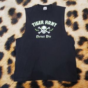🦇 Tiger Army 🦇 Size L Cut Muscle T